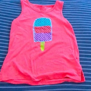Kids girls popsicle shirt